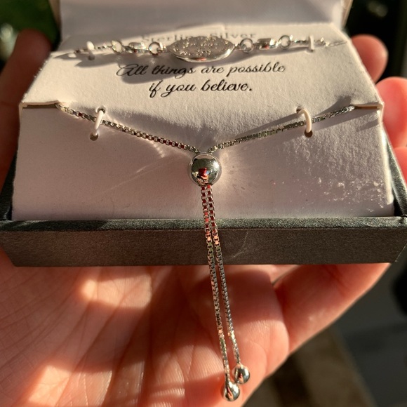 Timeless Necklace “All things are possible if you just believe” - Picture 3 of 5